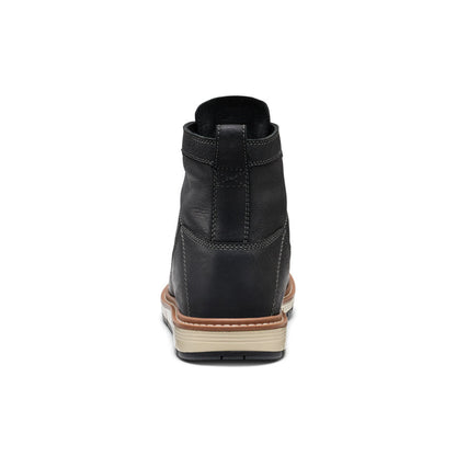 Keen Men's San Jose 6" Boot (Aluminum Toe) Black/Caramel Cafe