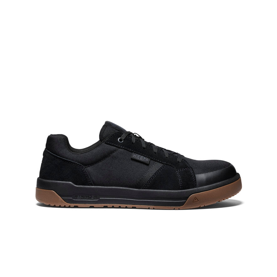 Keen Men's Kenton ESD Work Shoe (Carbon Toe) Black/Gum