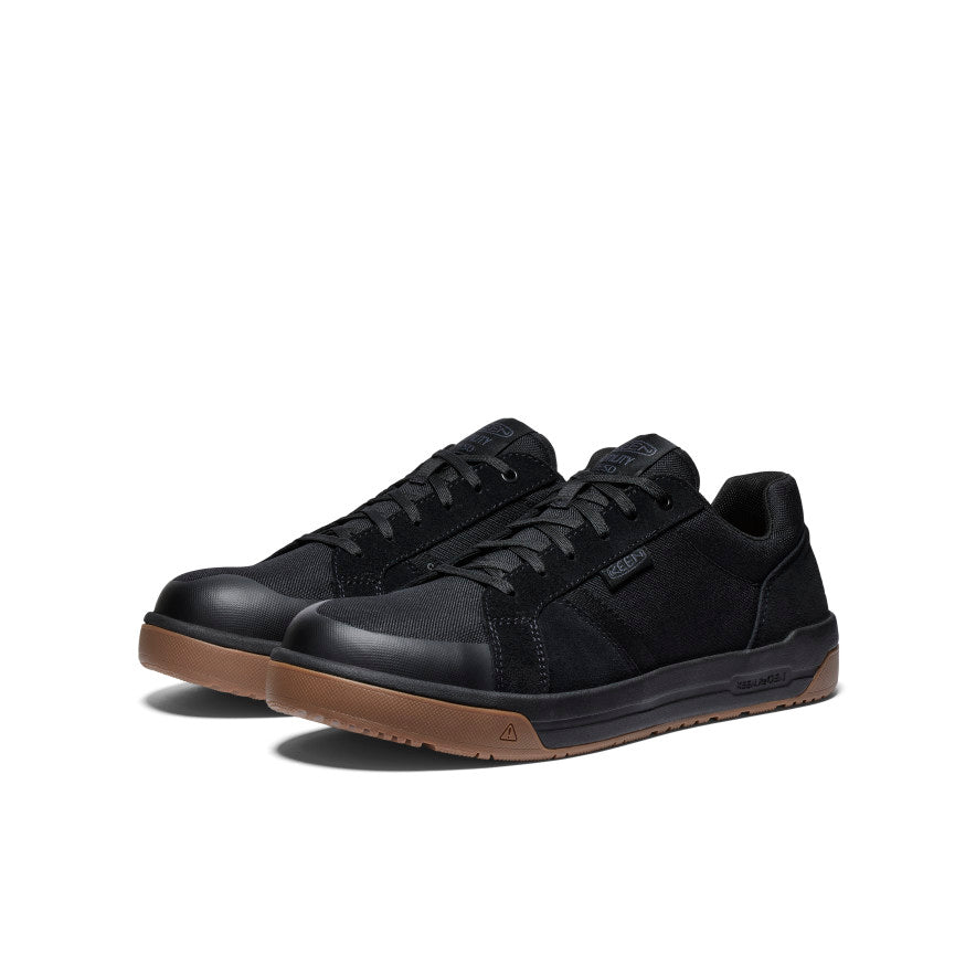 Keen Men's Kenton ESD Work Shoe (Carbon Toe) Black/Gum