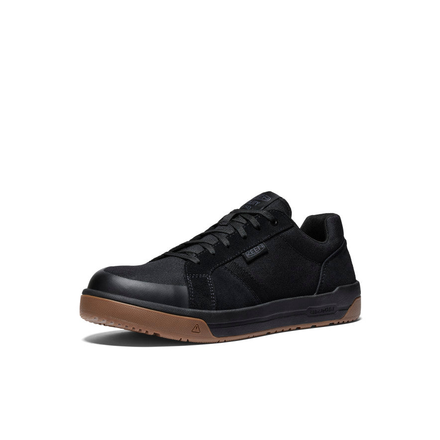 Keen Men's Kenton ESD Work Shoe (Carbon Toe) Black/Gum