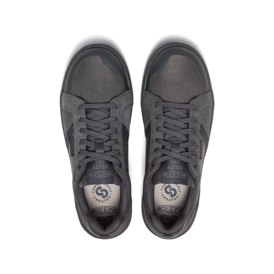 Keen Men's Kenton ESD Work Shoe (Carbon Toe) Magnet/Steel Grey