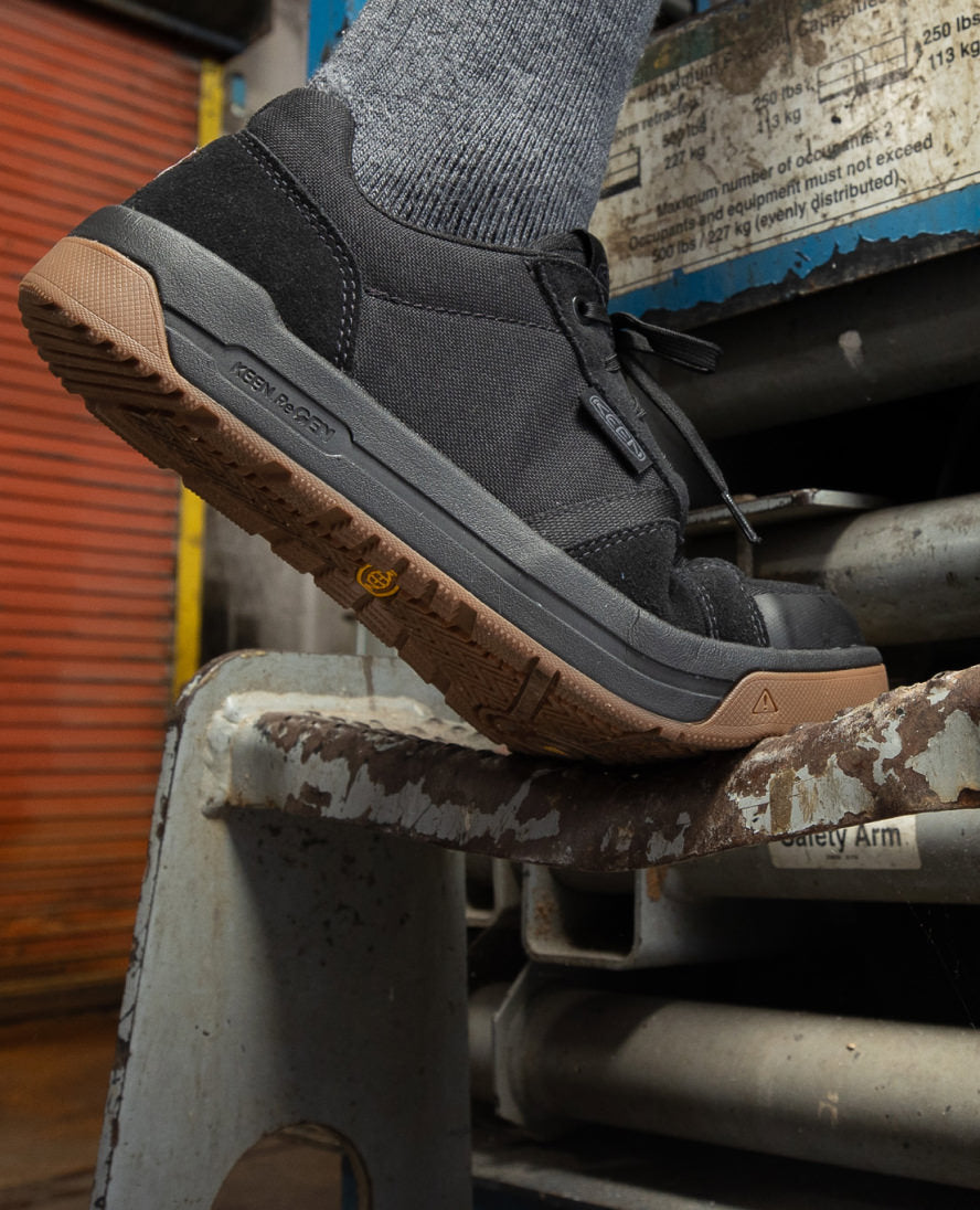 Keen Men's Kenton ESD Work Shoe (Carbon Toe) Magnet/Steel Grey