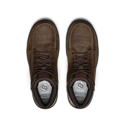 Keen Men's Gibson ESD Boot (Carbon Toe) Cascade Brown/Black