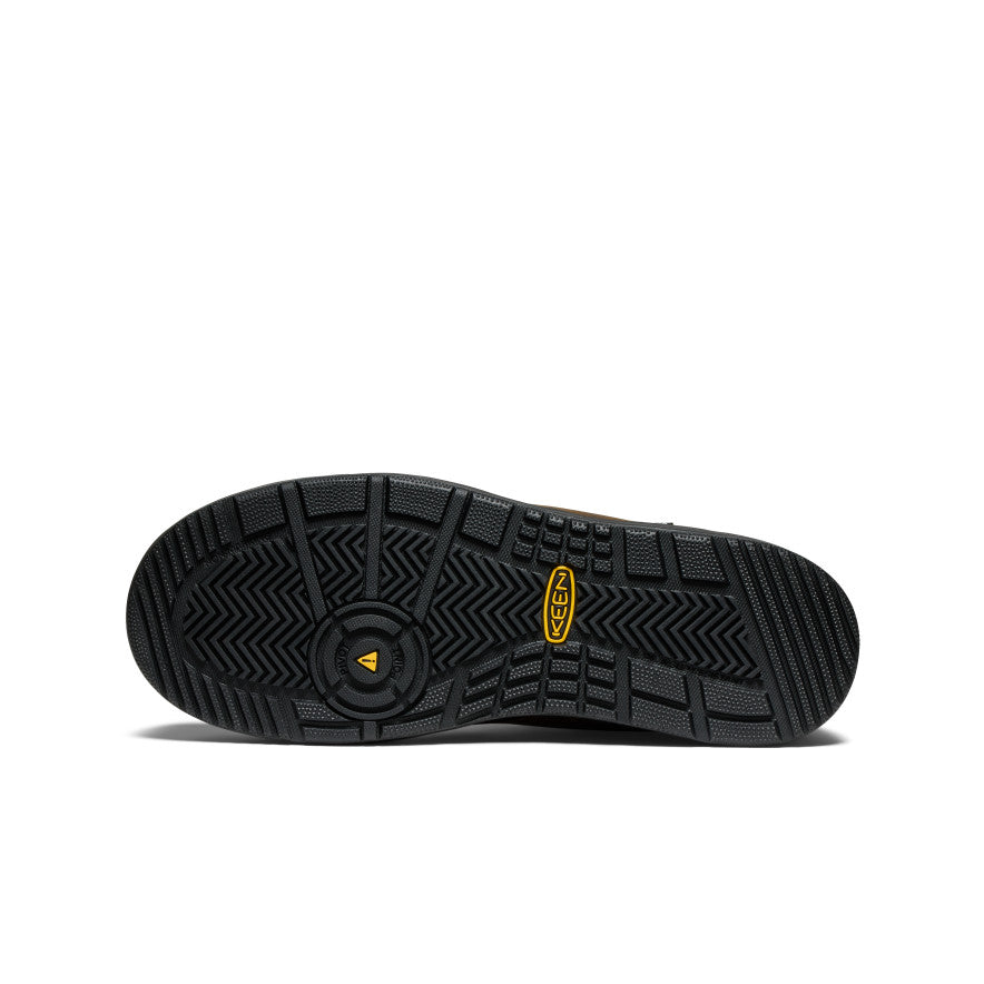 Keen Men's Gibson ESD Boot (Carbon Toe) Cascade Brown/Black