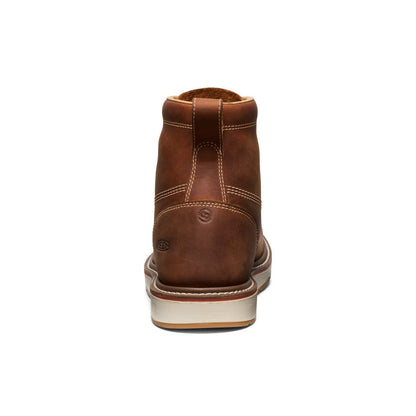 Keen Men's Liberty 6" Boot (Soft Toe) Leather Brown/Birch