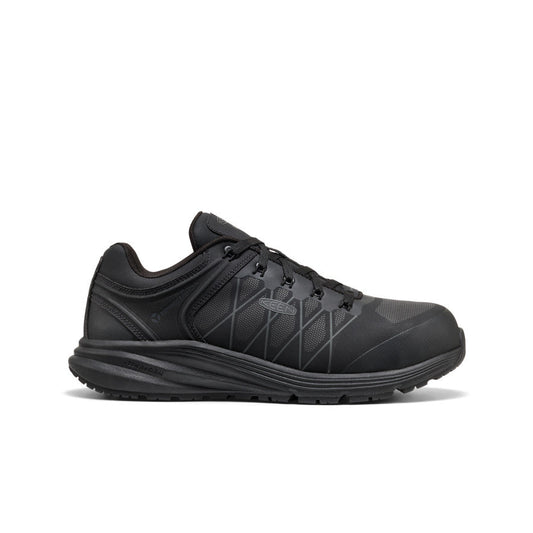 Keen Men's Vista Energy XT Work Sneaker INT MET (Carbon Toe) Black/Magnet
