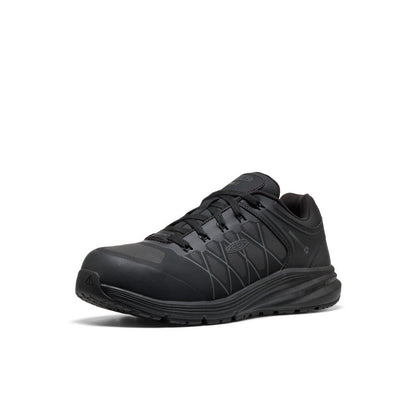 Keen Men's Vista Energy XT Work Sneaker INT MET (Carbon Toe) Black/Magnet