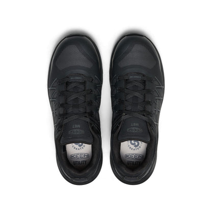Keen Men's Vista Energy XT Work Sneaker INT MET (Carbon Toe) Black/Magnet