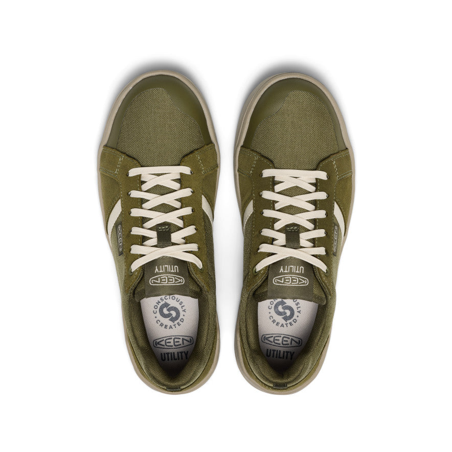 Keen Men's Kenton Work Shoe (Soft Toe) Winter Moss/Birch