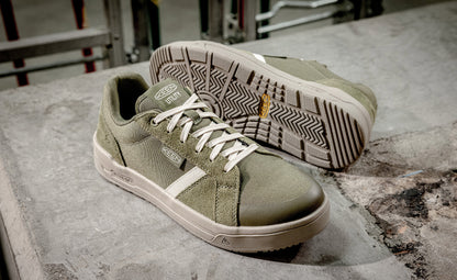 Keen Men's Kenton Work Shoe (Soft Toe) Winter Moss/Birch