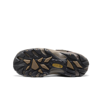 Keen Men's Lansing Low (Steel Toe) Cascade Brown/Fired Brick