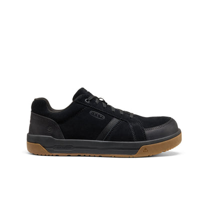 Keen Men's Kenton+ ESD Work Shoe (Carbon Toe) Black/Gum