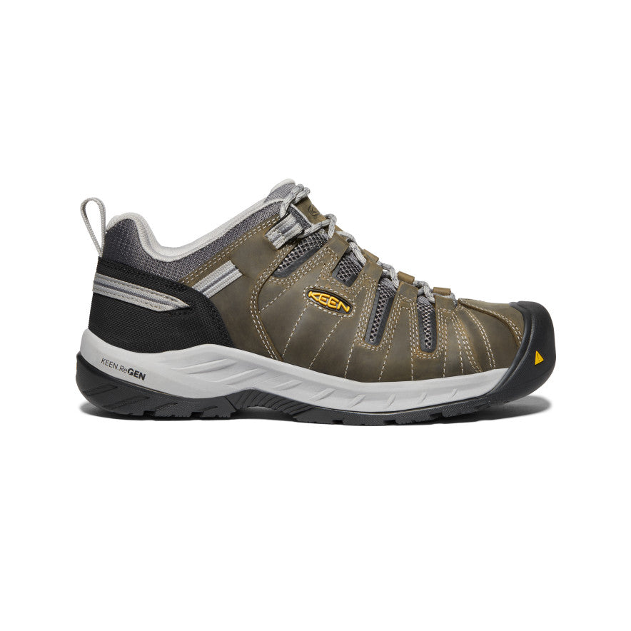 Keen Men's Flint II (Steel Toe) Gargoyle/Paloma