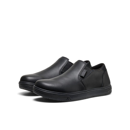 Keen Men's Kenton Shift WTX Work Shoe (Soft Toe) Black/Black