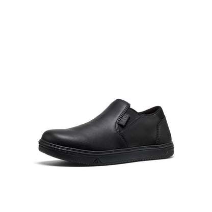 Keen Men's Kenton Shift WTX Work Shoe (Soft Toe) Black/Black