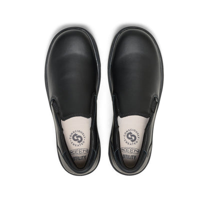 Keen Men's Kenton Shift WTX Work Shoe (Soft Toe) Black/Black