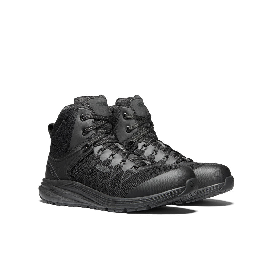 Keen Men's Vista Energy Mid (Carbon Toe) Black/Raven