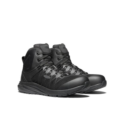 Keen Men's Vista Energy Mid (Carbon Toe) Black/Raven