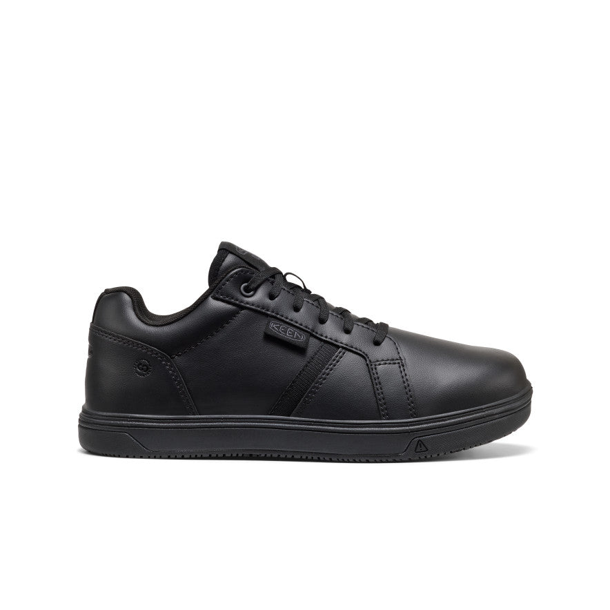 Keen Men's Kenton WTX Work Shoe (Soft Toe) Black/Black