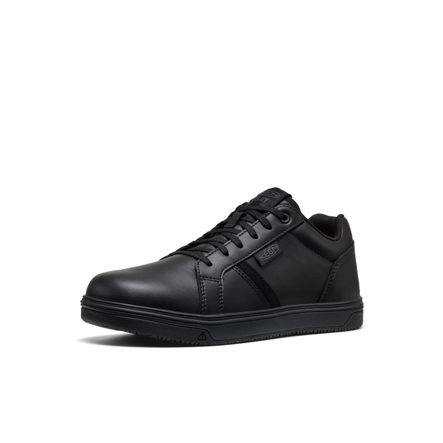 Keen Men's Kenton WTX Work Shoe (Soft Toe) Black/Black