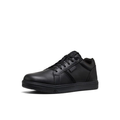 Keen Men's Kenton WTX Work Shoe (Soft Toe) Black/Black