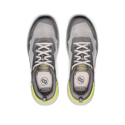 Keen Men's Speedworks ESD Work Sneaker (Carbon Toe) Steel Grey/Vintage Indigo