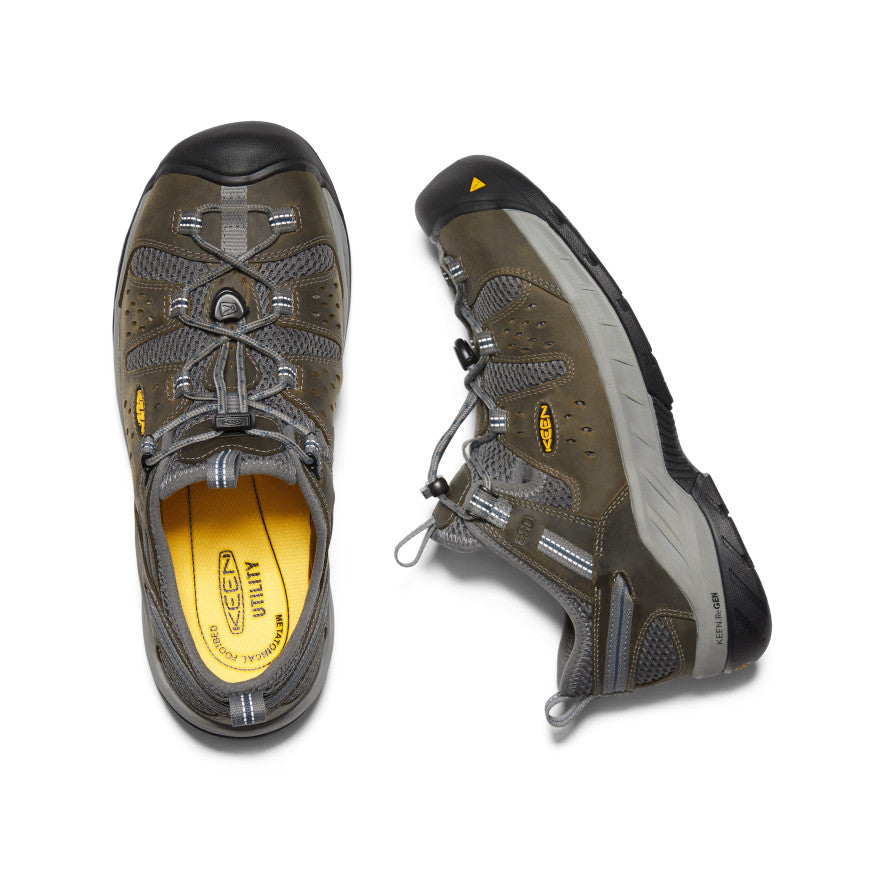Keen Men's Atlanta Cool II ESD (Steel Toe) Gargoyle/Midnight Navy