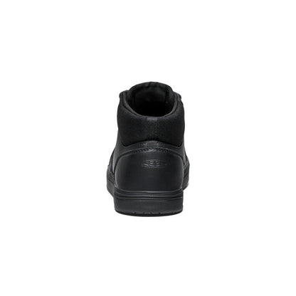 Keen Men's PTC Kenton Mid Work Shoe (Soft Toe) Black/Black