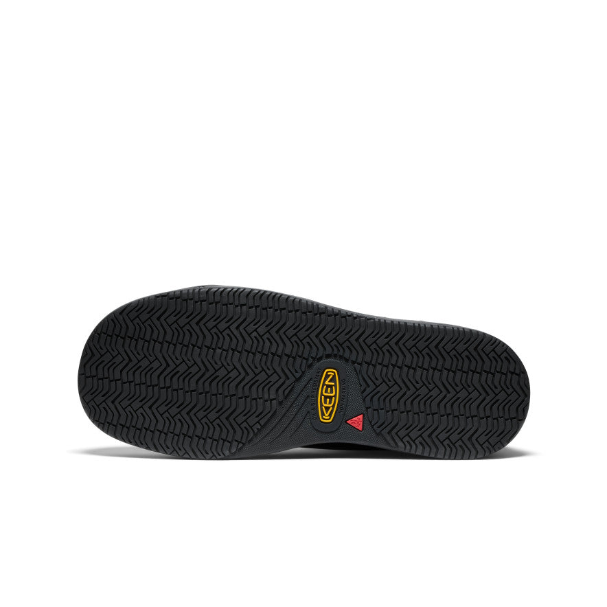 Keen Men's PTC Kenton Mid Work Shoe (Soft Toe) Black/Black