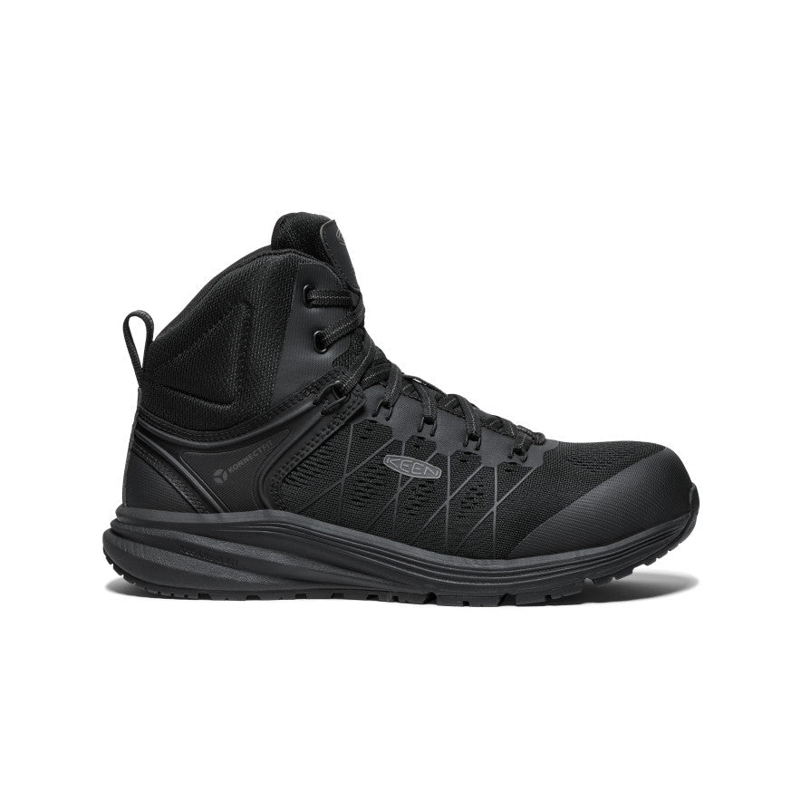 Keen Men's Vista Energy Mid ESD (Carbon Toe) Black/Black