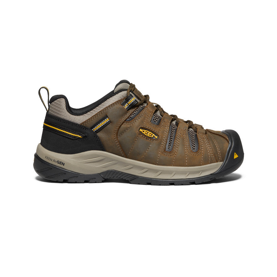 Keen Men's Flint II (Soft Toe) Cascade Brown/Golden Rod