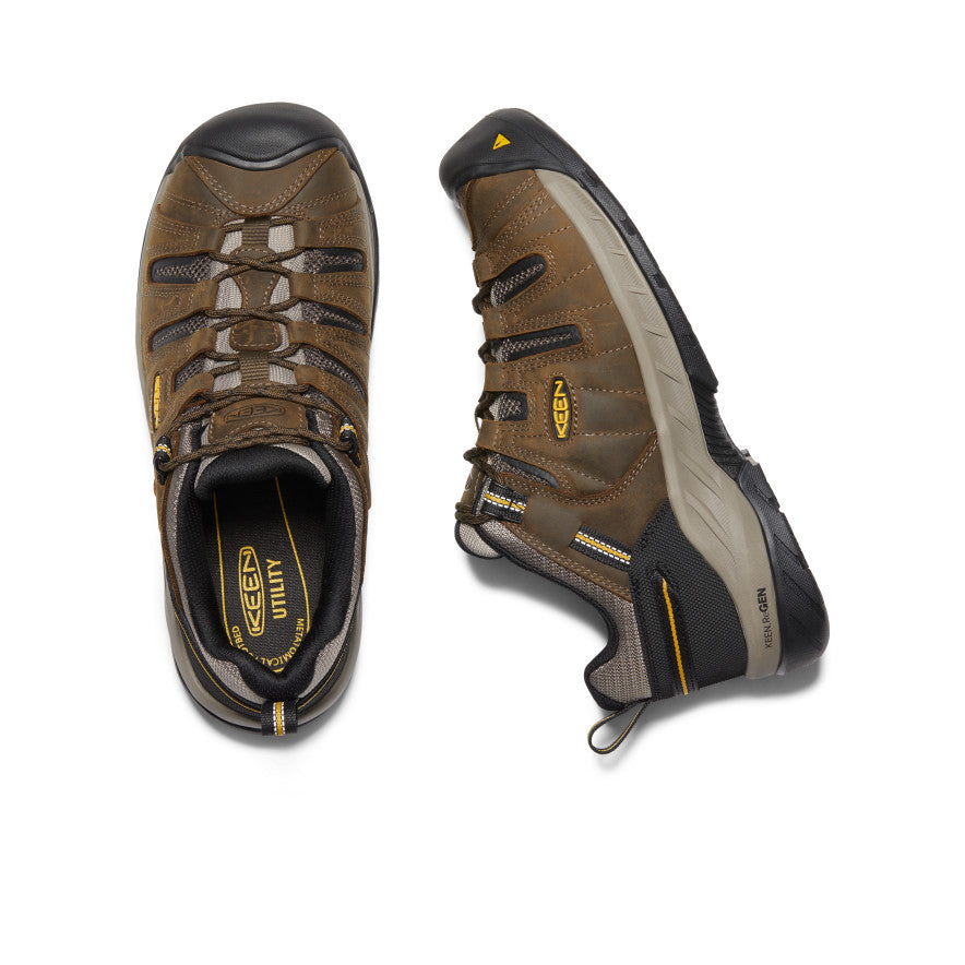 Keen Men's Flint II (Soft Toe) Cascade Brown/Golden Rod