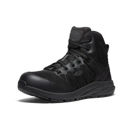 Keen Men's Vista Energy Mid INT MET (Carbon Toe) Black/Raven