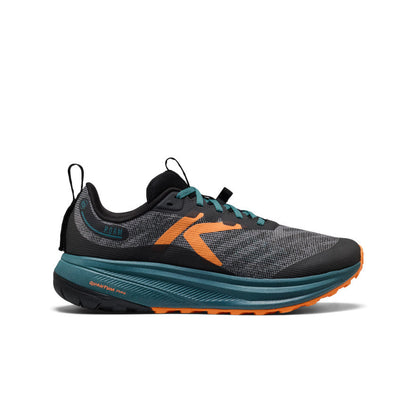 Keen Men's Roam Trail Running Shoe Black/Orange Peel