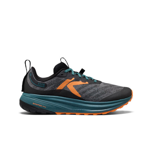 Keen Men's Roam Trail Running Shoe Black/Orange Peel