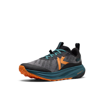 Keen Men's Roam Trail Running Shoe Black/Orange Peel