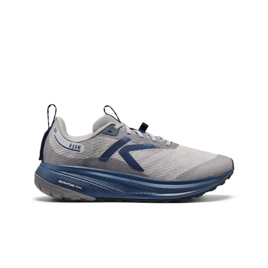 Keen Men's Roam Trail Running Shoe Alloy/Naval Academy