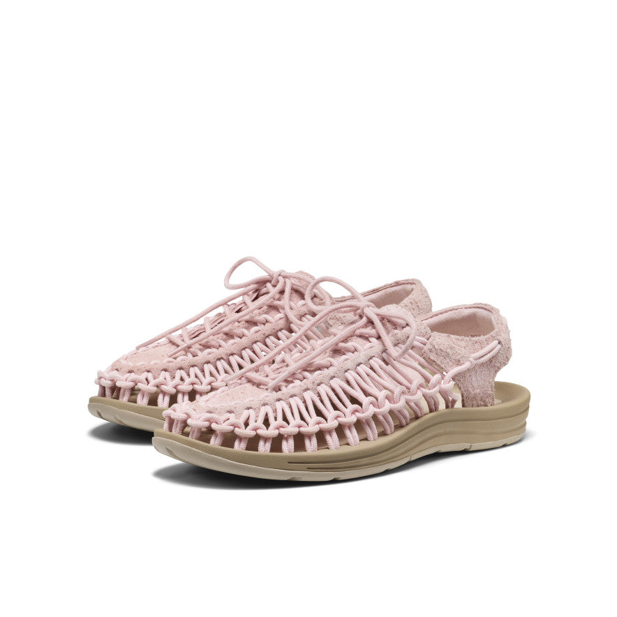 Keen All Gender UNEEK Leather Sneaker Pale Lilac/Plaza Taupe