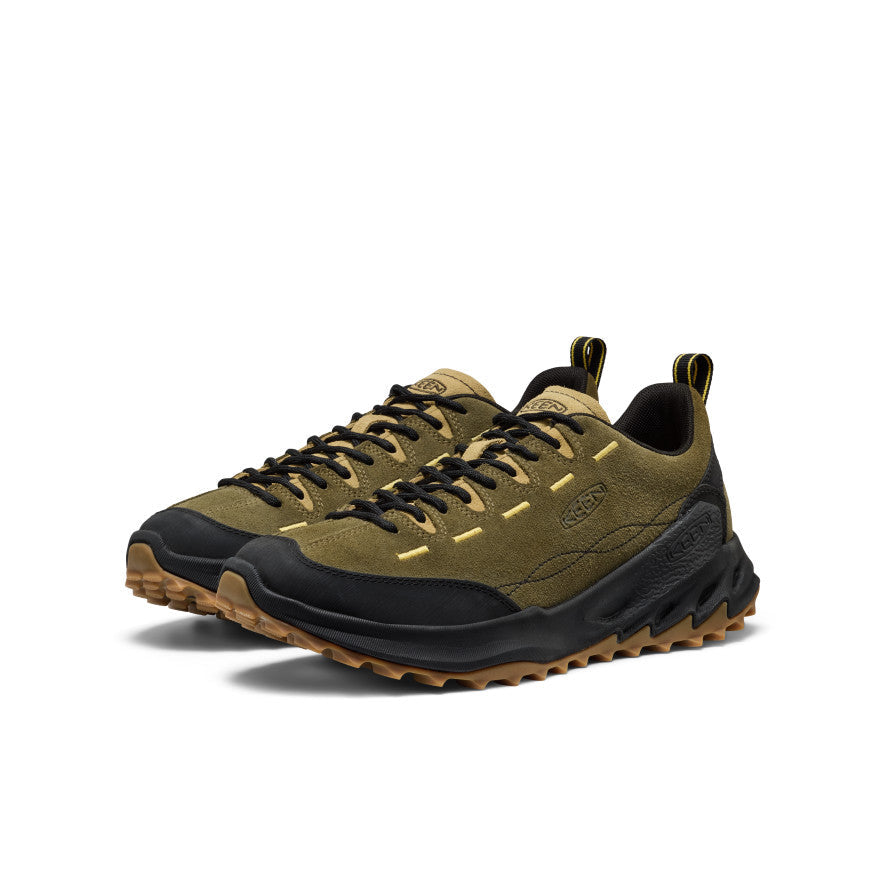Keen Men's Jasper Zionic Sneaker Dark Olive/Khaki