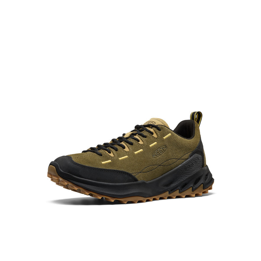 Keen Men's Jasper Zionic Sneaker Dark Olive/Khaki