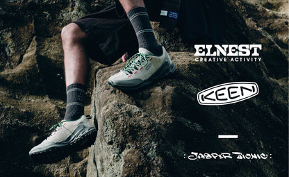 Keen Men's Jasper Zionic ELNEST Sneaker Elnest Vapor/Alloy