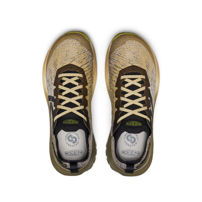 Keen Men's Seek Trail Running Shoe Dark Olive/Khaki
