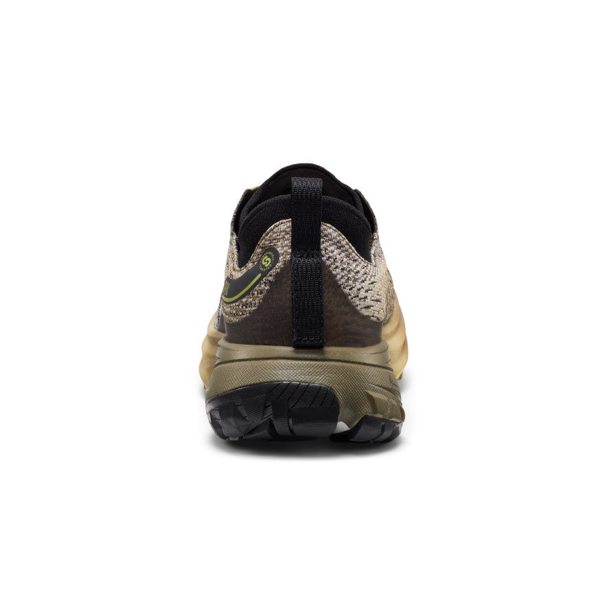 Keen Men's Seek Trail Running Shoe Dark Olive/Khaki