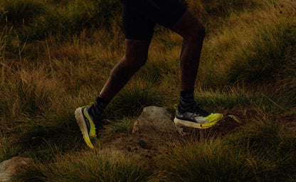 Keen Men's Seek Trail Running Shoe Black/Evening Primrose