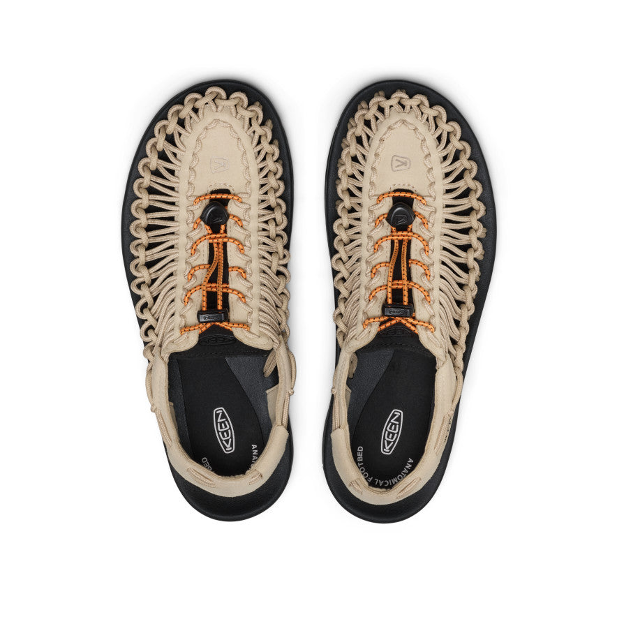Keen Men's UNEEK Sneaker Safari/Orange Peel