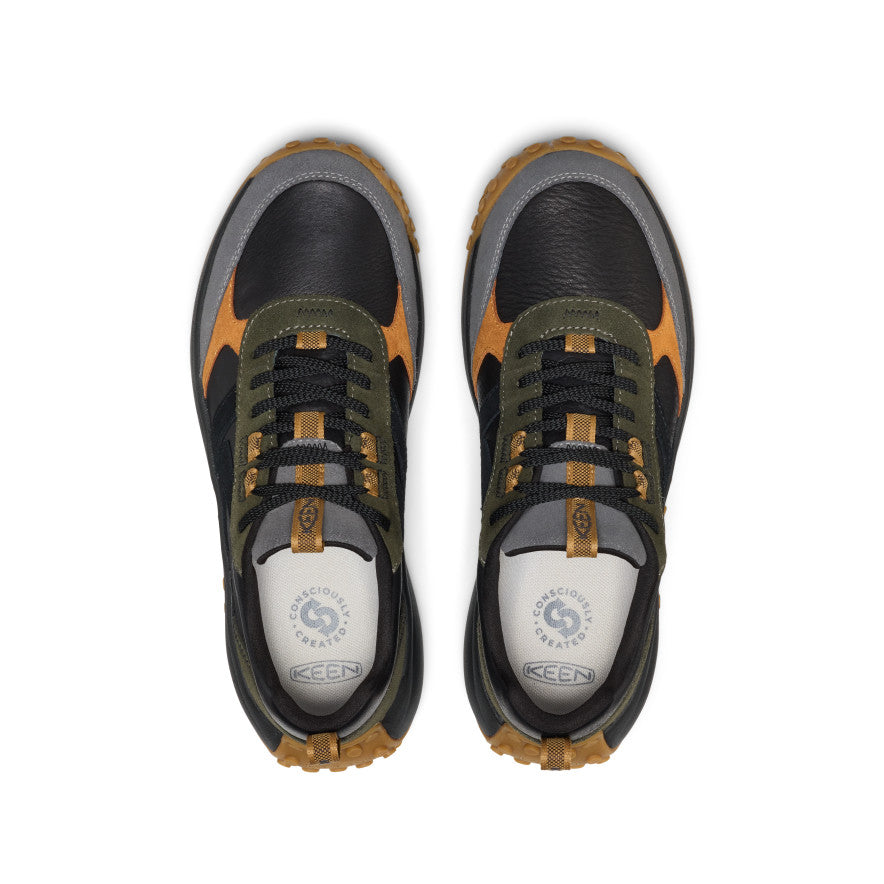 Keen Men's KS86 Leather Sneaker Forest Night/Keen Maple