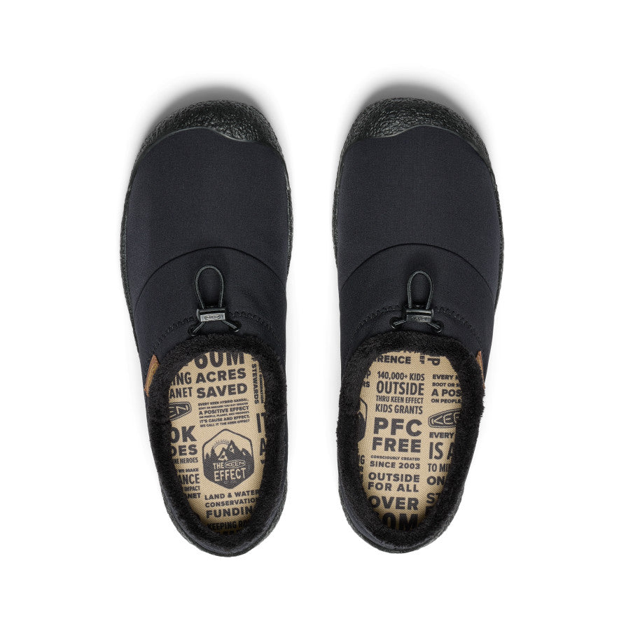 Keen Men's Howser III Slide Black/Black Recycled