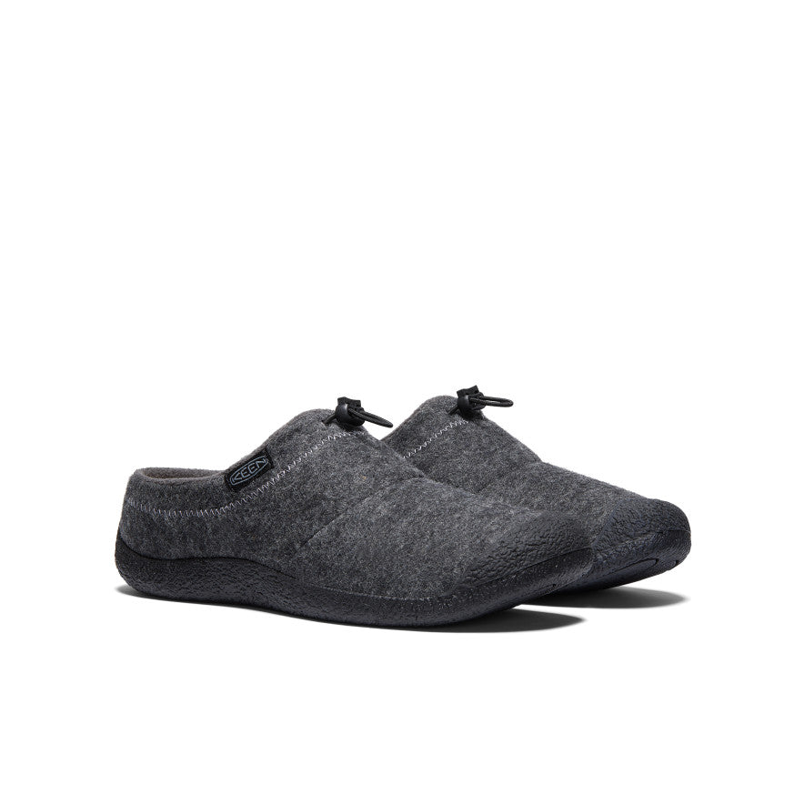 Keen Men's Howser III Slide Charcoal Grey Felt/Black