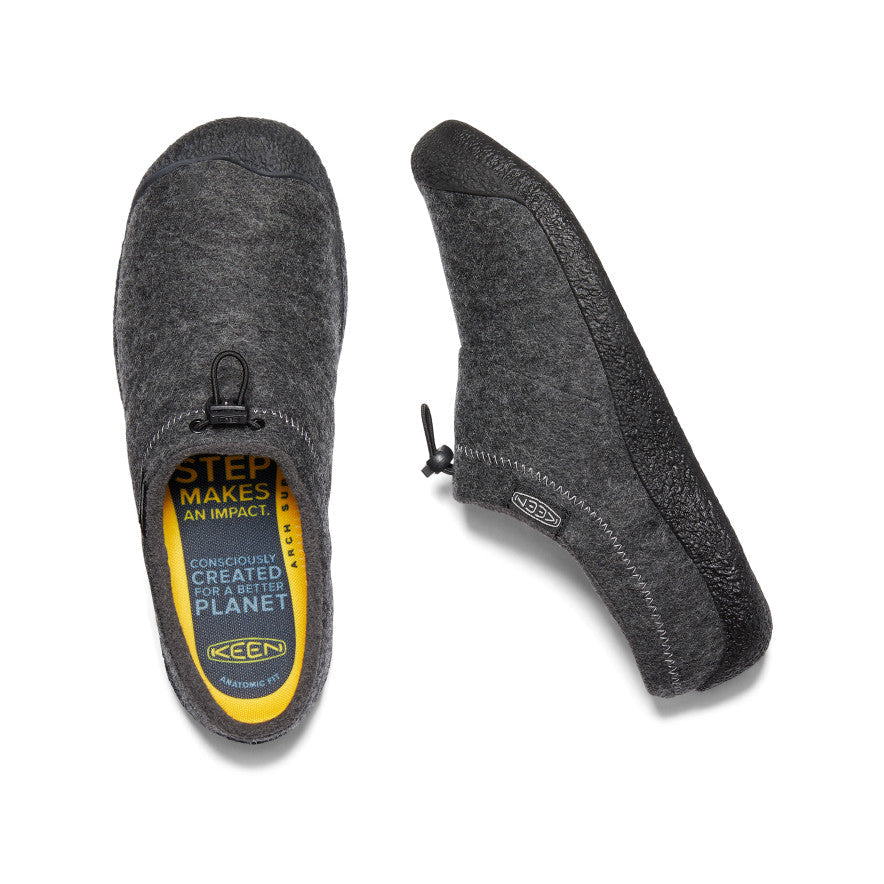 Keen Men's Howser III Slide Charcoal Grey Felt/Black