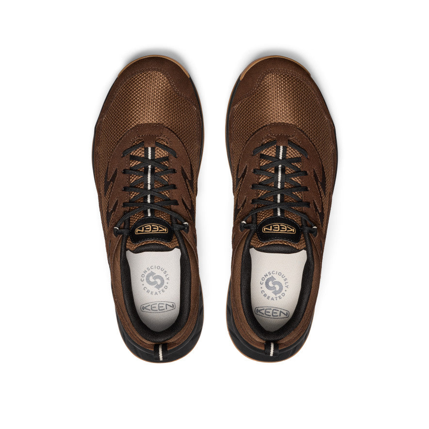 Keen Men's Hightrail Vented Hiking Shoe Dark Earth/Oak Buff